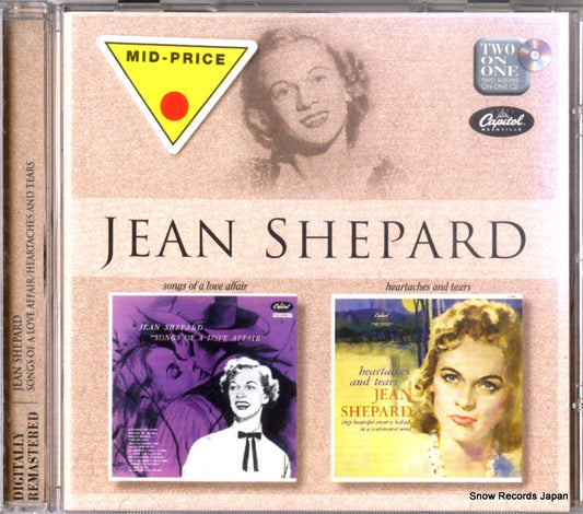 SHEPARD, JEAN songs of a love affair / heartaches and tears 724349685321