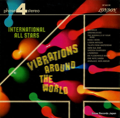 INTERNATIONAL ALL STARS vibrations around the world SP44138