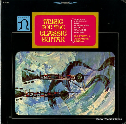 PRESTI, IDA / ALEXANDRE LAGOYA music for the classic guitar H-71161