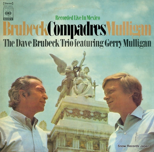 BRUBECK, DAVE, AND GERRY MULLIGAN compadres recorded live in mexico SONP50024