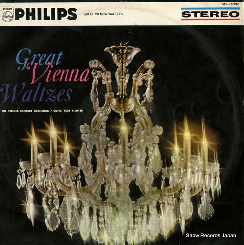RICHTER, KARL great vienna waltzes SFL-7036