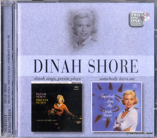 SHORE, DINAH dinah sings, previn plays / somebody loves me 724349306721