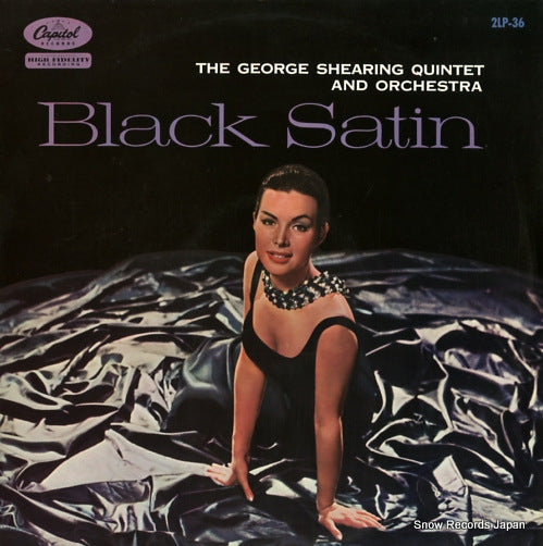 SHEARING, GEORGE black satin 2LP-36