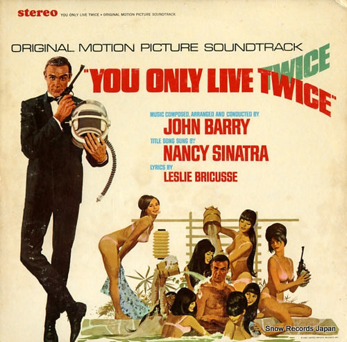 BARRY, JOHN you only live twice(original motion picture soundtrack) UA-LA289-G