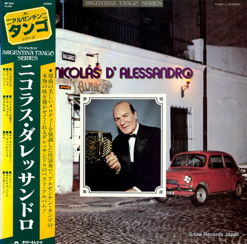 D'ALESSANDRO, NICOLAS argentina tango series MP2641