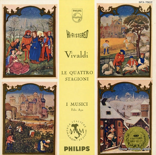 I MUSICI vivaldi; le quattro stagioni SFX-7507