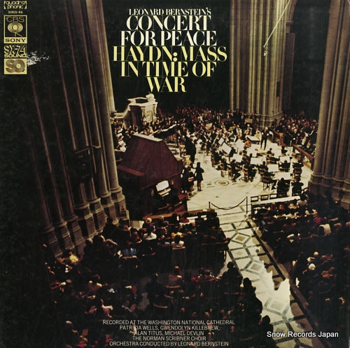 BERNSTEIN, LEONARD haydn; mass in time of war / concert for peace SOCO46