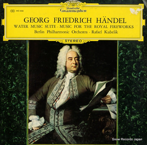 KUBELIK, RAFAEL handel; water music suite MG2335