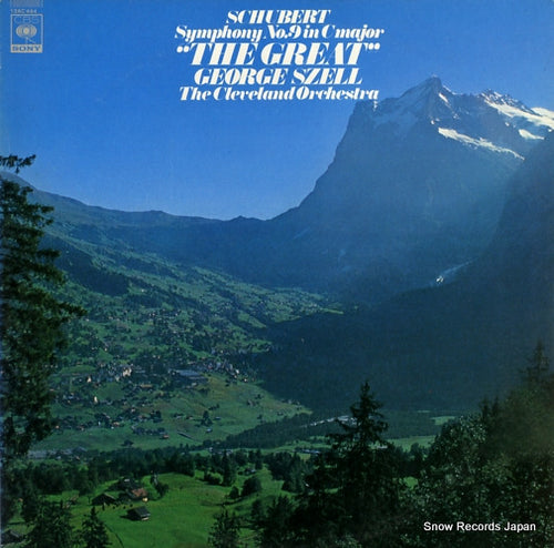SZELL, GEORGE schubert; symphony no.9 in c major "the great" 13AC444