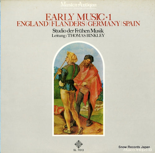 BINKLEY, THOMAS early music 1 england, flanders, germany, spain SL7013