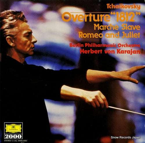 KARAJAN, HERBERT VON tchaikovsky; overture "1812"/marche slave/romeo and juliet 20MG0363