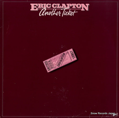 CLAPTON, ERIC another ticket RX-1-3095