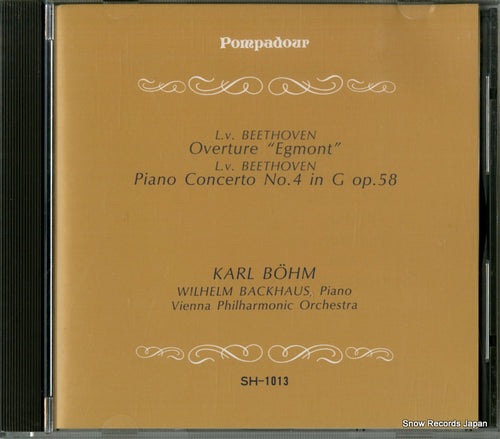 BOHM, KARL beethoven; overture "egmont" SH-1013