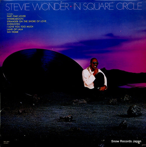 WONDER, STEVIE in square circle MLP-2834