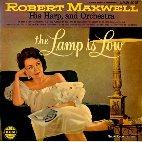MAXWELL, ROBERT the lamp is low LMG5018
