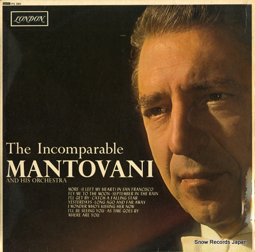 MANTOVANI the incomparable mantovani PS392