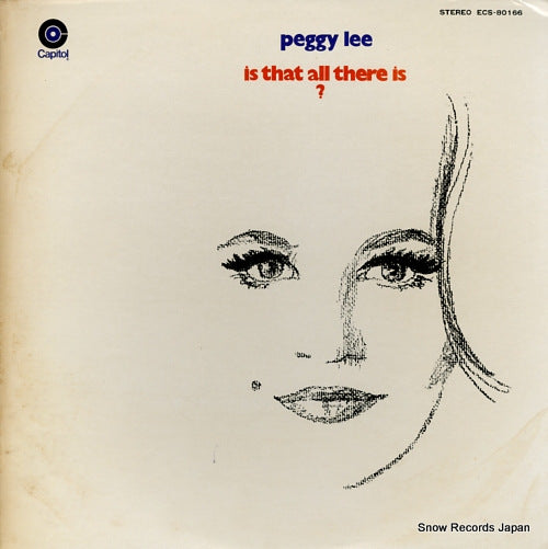 LEE, PEGGY is that all there is? ECS-80166