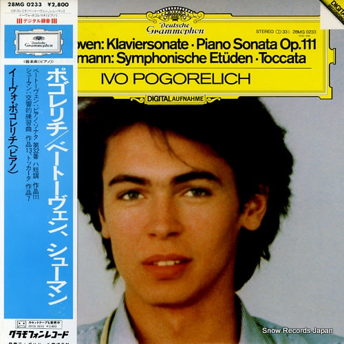 POGORELICH, IVO beethoven; piano sonata op.111 28MG0233