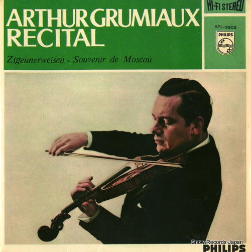 GRUMIAUX, ARHEUR zigeunerweisen op.20 no.1 SFL-3502