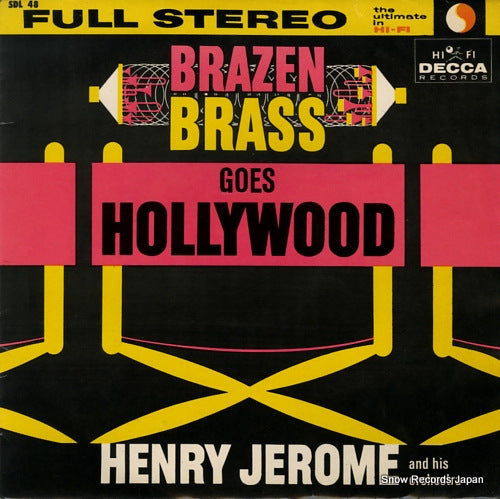 JEROME, HENRY, AND HIS ORCHESTRA brazen brass goes hollywood SDL-48