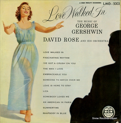 ROSE, DAVID love walked in LMG-5003