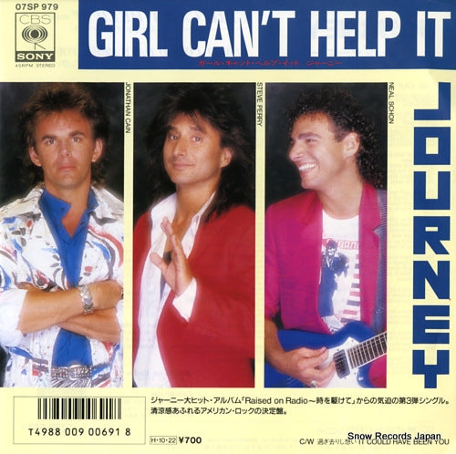 JOURNEY girl can't help it 07SP979