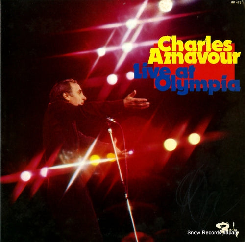 AZNAVOUR, CHARLES live at olympia GP476
