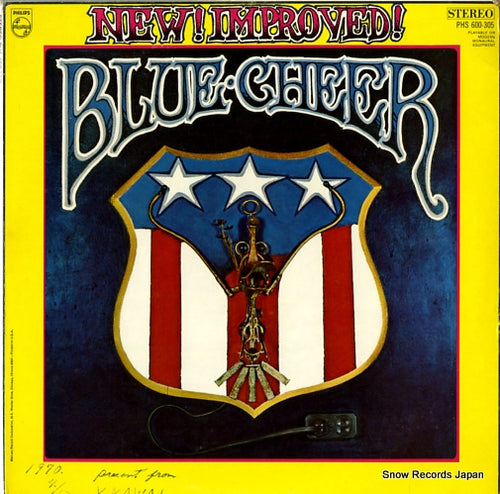 BLUE CHEER new! improved! blue cheer PHS600-305