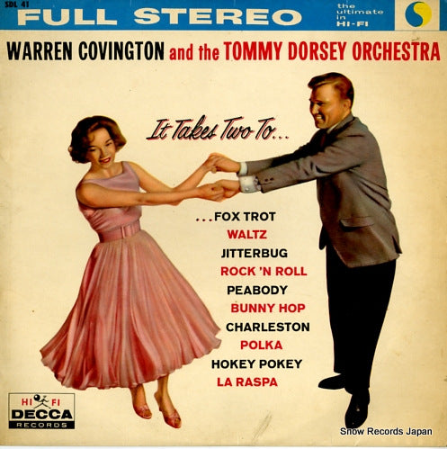 COVINGTON, WARREN AND THE TOMMY DORSEY ORCHESTRA it takes two to SDL41