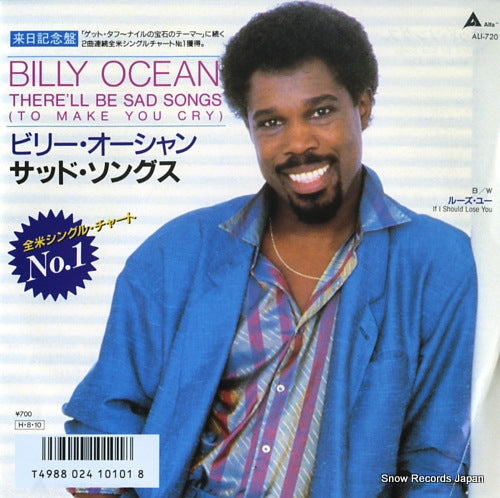 OCEAN, BILLY there'll be sad songs(to make you cry) ALI-720