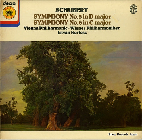 KERTESZ, ISTVAN schubert; symphony no.3/no.6 JB74