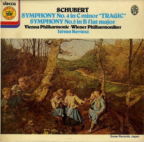 KERTESZ, ISTVAN schubert; symphony no.4/no.5 JB75