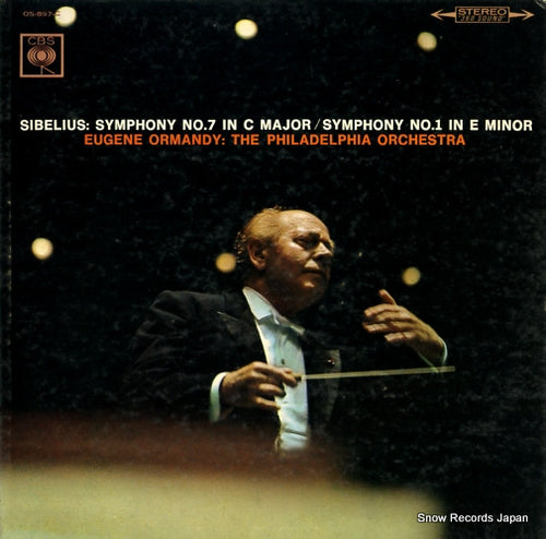 ORMANDY, EUGENE sibelius; symphony no.7/no.1 OS-987-C