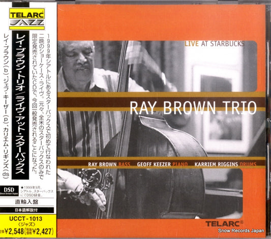 BROWN, RAY live at starbucks CD-83502 / UCCT-1013