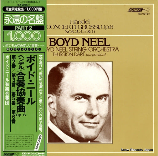 NEEL, BOYD handel; concerti grossi op.6 nos.2/3/5/6 MX9046