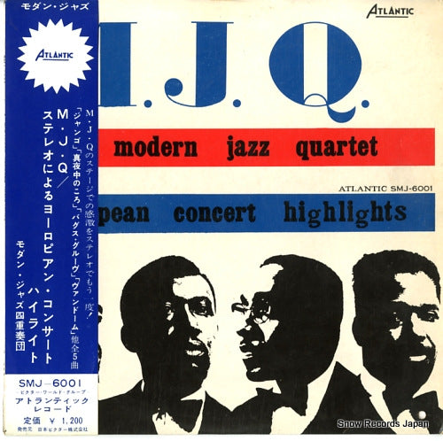 MODERN JAZZ QUARTET, THE european concert highlights SMJ-6001