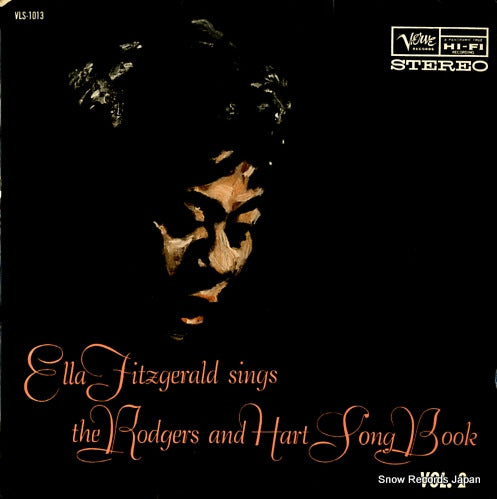 FITZGERALD, ELLA the rodgers and hart song book VLS-1013
