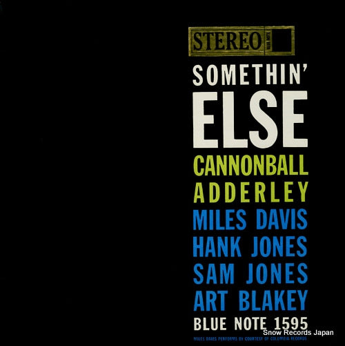 ADDERLEY, CANNONBALL somethin' else BST-1595
