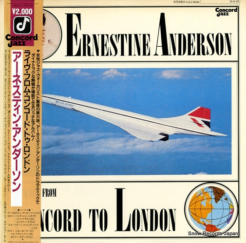 ANDERSON, ERNESTINE live from concord to london LCJ-2045