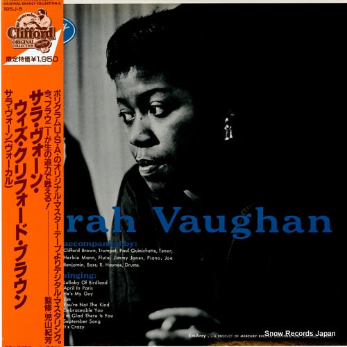 VAUGHAN, SARAH sarah vaughan 195J-5