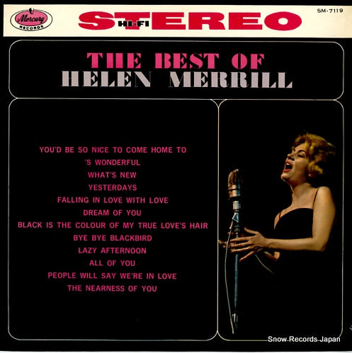 MERRILL, HELEN the best of helen merrill SM-7119