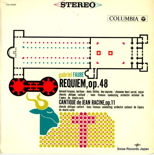 FREMAUX, LOUIS faure; requiem op.48 OS-3358