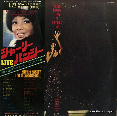 BASSEY, SHIRLEY live at carnegie hall GSW1