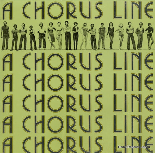 ORIGINAL CAST RECORDING a chorus line JS33581