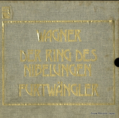 FURTWANGLER, WILHELM wagner; der ring des nibelungen RLS702