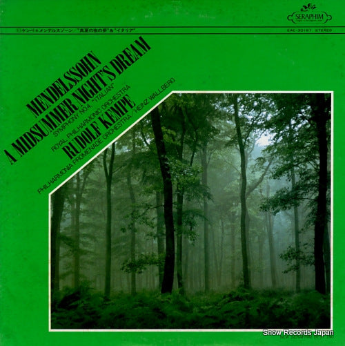 KEMPE, RUDOLF mendelssohn; a midsummer night's dream EAC-30167