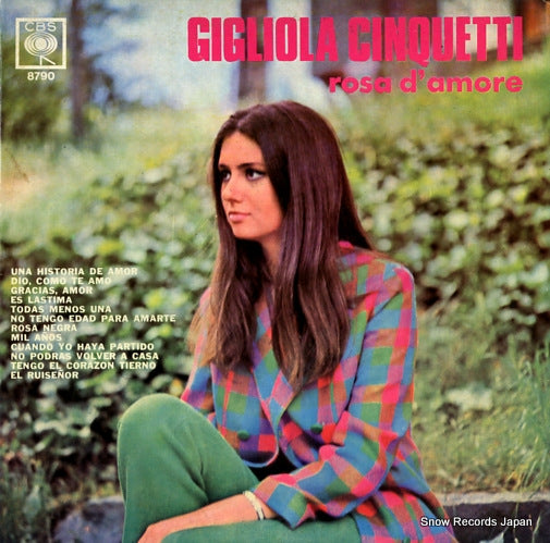 CINQUETTI, GIGLIOLA rosa d'amore CBS8790