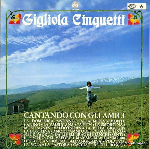 CINQUETTI, GIGLIOLA cantando con gli amici SR707