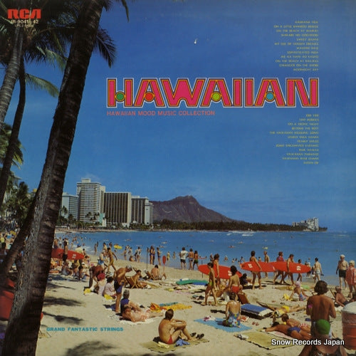GRAND FANTASTIC STRINGS hawaiian mood music collection JR-9041