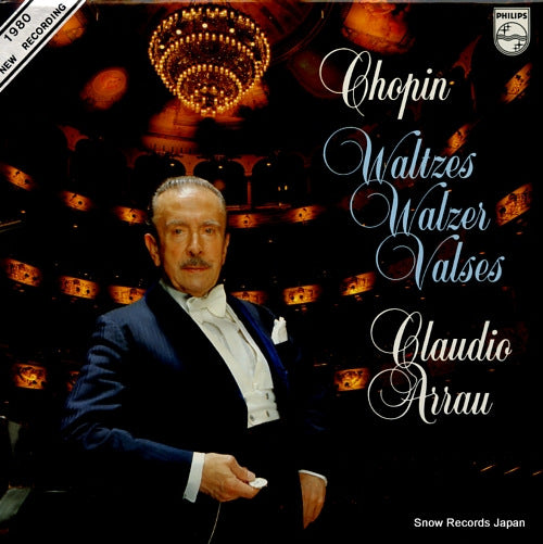 ARRAU, CLAUDIO chopin; waltzes, walzer, valses 9500739